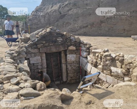 Разкриха уникален храм от II - I век пр. Хр. в Голямата могила в Пловдив