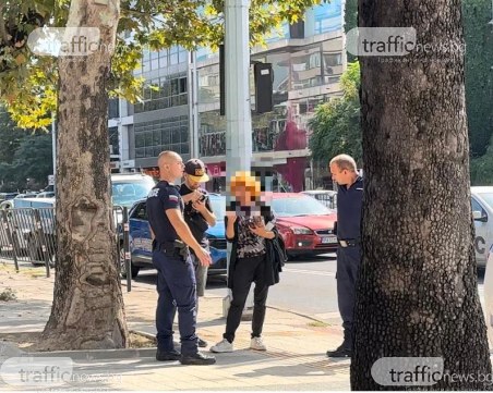 Екшън! Неадекватен, въоръжен и опасен младеж предизвика смут в центъра на Пловдив