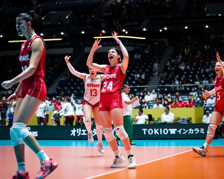 Волейболните националки направиха страхотен мач срещу олимпийския вицешампион