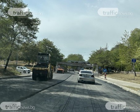 Започна изненадващ ремонт на още един булевард в Пловдив