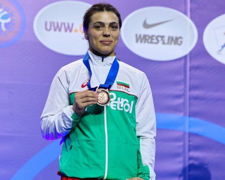 Мими Христова спечели бронзов медал от Световното по борба