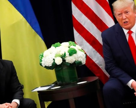 Зеленски към Тръмп: Нека видим мирния план