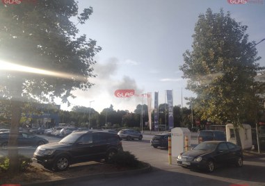 Отново запалиха сметището край КАТ в Пловдив Из района се