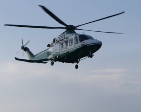 Изчезналият хеликоптер край Гърмен е пътувал към Пловдив