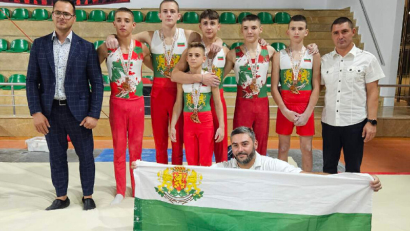 България с бронз на Балканското първенство по спортна гимнастика