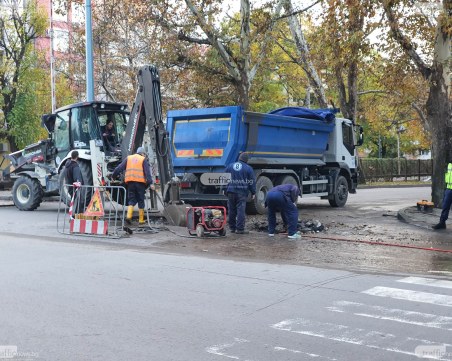 Авария в Смирненски остави десетки домакинства без вода