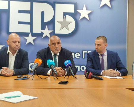 Борисов от Пловдив: Костадин Димитров е кандидатът за кмет на ГЕРБ за града