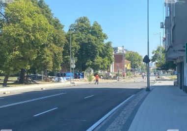 Улица Даме Груев ще бъде завършена в пътната й част
