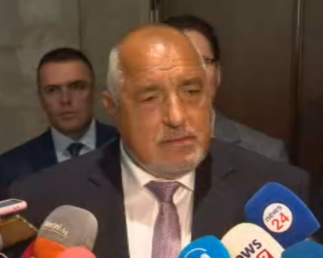 Борисов: На балотаж ще подкрепим ПП-ДБ. Ако те подкрепят други, да търсят подкрепа в НС от тях