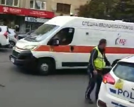 Пожар избухна в подлеза на НДК