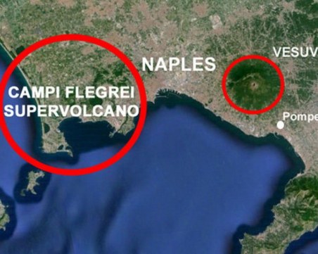 Опасност от изригване на вулкан край Неапол, готвят план за евакуация