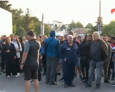 Протестът на енергетиците на АМ „Тракия