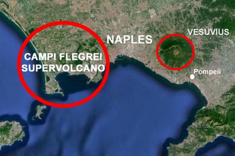 Опасност от изригване на вулкан край Неапол, готвят план за евакуация