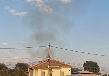 Огнеборци гасиха днес следобед  пожар на сметището зад КАТ Пловдив За