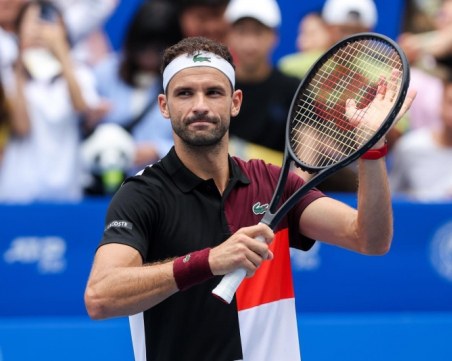 Страхотен Григор Димитров срази №4 в света и е на 1/4-финал в Пекин