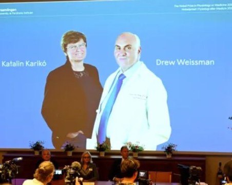 Награда от 1 млн. долара: Нобелът за медицина e за иРНК ваксините срещу COVID-19