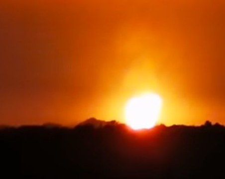 Мощна експлозия в Оксфорд, мълния е взривила газови контейнери