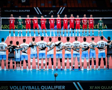 Волейболните национали загубиха от Аржентина в олимпийската квалификация
