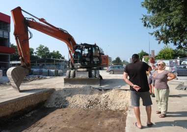 Строителните дейности на Брезовско шосе по Водния цикъл отново са