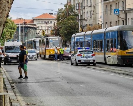 Още един инцидент с трамвай в София