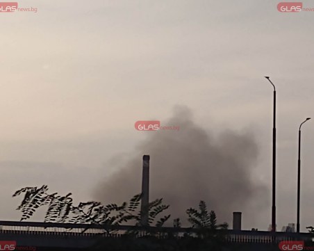 Отново пламна незаконното сметище до КАТ-Пловдив