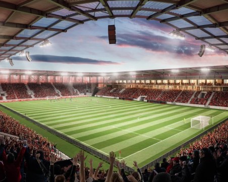 ЦСКА получи разрешение за строежа на стадион 