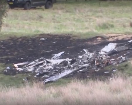 Малък самолет се разби в Австралия, сред жертвите има три деца