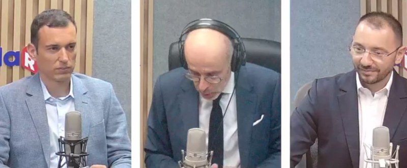 Терзиев и Хекимян с първи дебат, размениха си хапливи въпроси