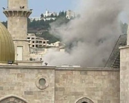 Бойци на Хамас удариха джамията на Кадиров