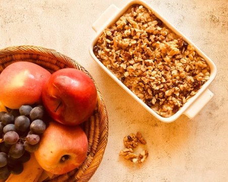 Рецепта за сладкиш с ябълки и ядка