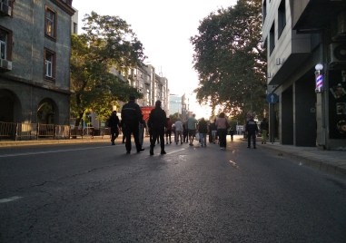 Обявеният протест в подкрепа на енергетици и миньори в Пловдив