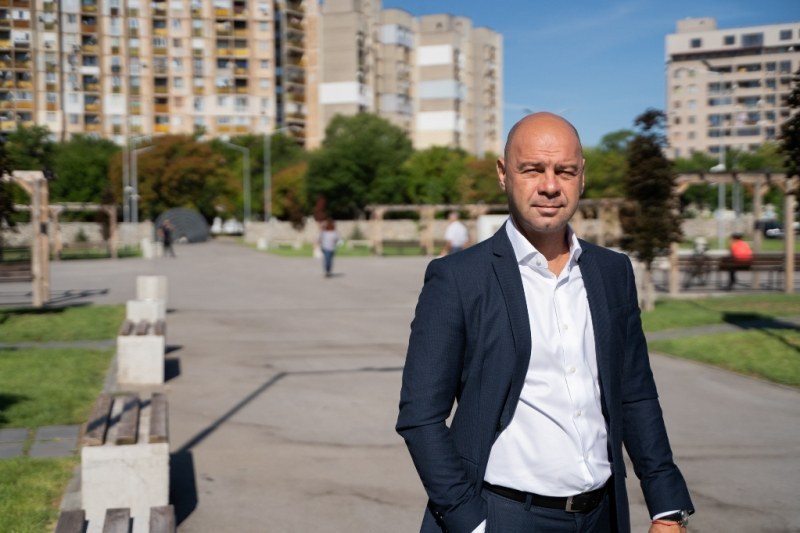 Кандидатът на ГЕРБ за кмет на Пловдив Костадин Димитров даде