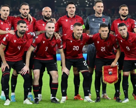 Албания на победа от Евро 2024 преди мача с България