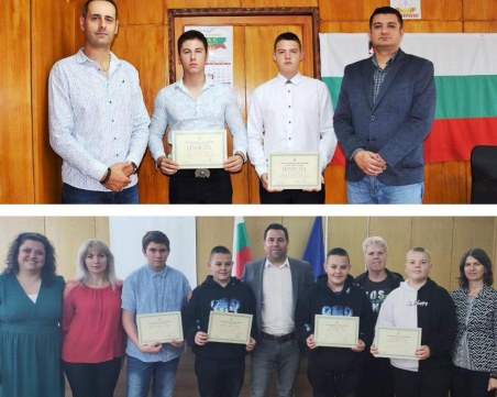 Седем ученици в Пазарджик и Велинград с отличие за достойни постъпки