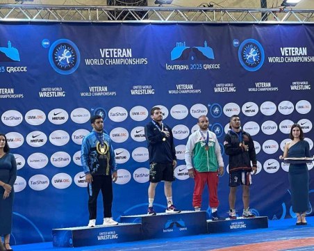 Пловдивчанин с бронзов медал от Световното по борба за ветерани