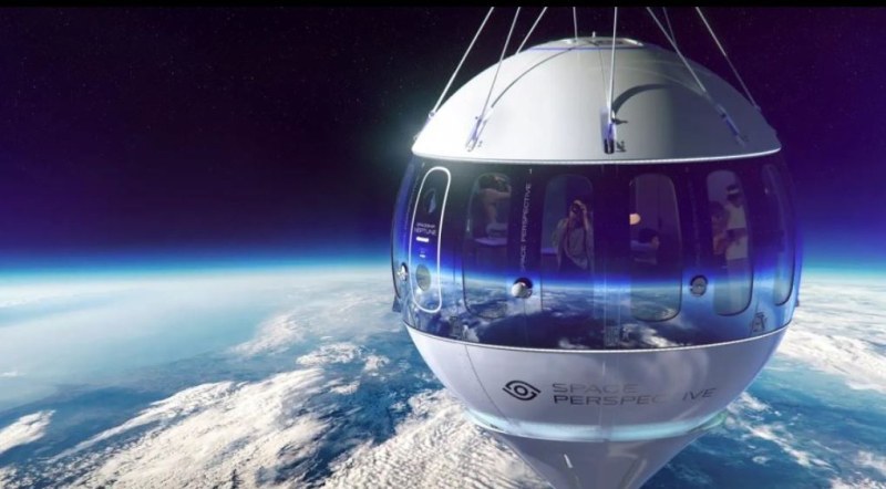 Балон качва туристи в Космоса - депозитът е в размер на 1000$