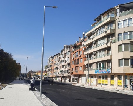 Финални дейности по ул. 