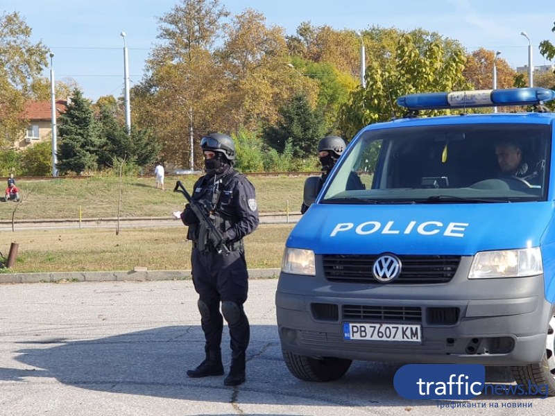 Полицейска акция се провежда в София, Варна, Кърджали и Сливен,