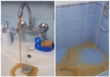 Кафява вода потече от чешмите на живущите в село Поповица
