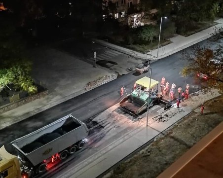 Зико реже лентата на първия обект от 40-милионния заем, готви се и за ул. „Даме Груев”