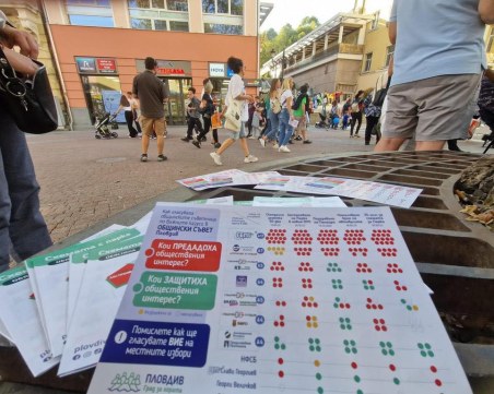 Гражданско сдружение разпространява манипулативни агитационни материали