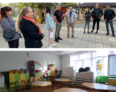 Скандали между родители и директорка на градина в Кючука заради проточил се ремонт