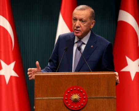 Ердоган призова Израел незабавно да прекрати ударите в Газа