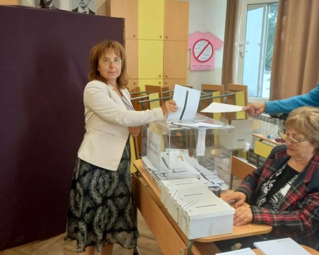 Савина Петкова: Гласувах за по-доброто бъдеще на Пловдив