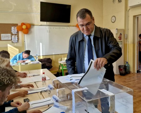 Славчо Атанасов: Гласувах за град древен и модерен, зелен и удобен за живеене