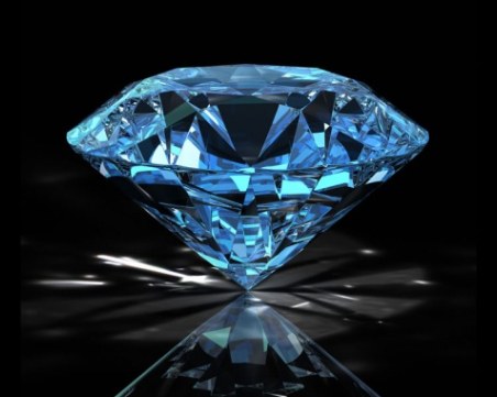 Рядък син диамант предлагат на търг в Женева