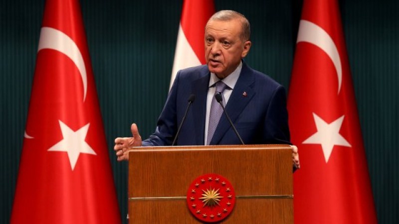 Турският президент Реджеп Ердоган заяви, че прекъсва контактите си с