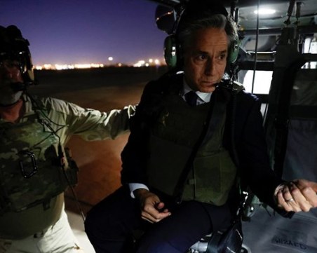 Блинкън на изненадващата визита в Ирак