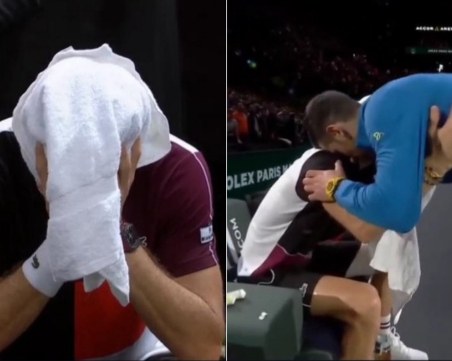 Моментите, заради които обичаме спорта: Джокович прекъсна интервюто си и утеши Григор