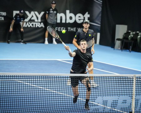 Донски и Лазаров отпаднаха в първия кръг на двойки на София Оупън